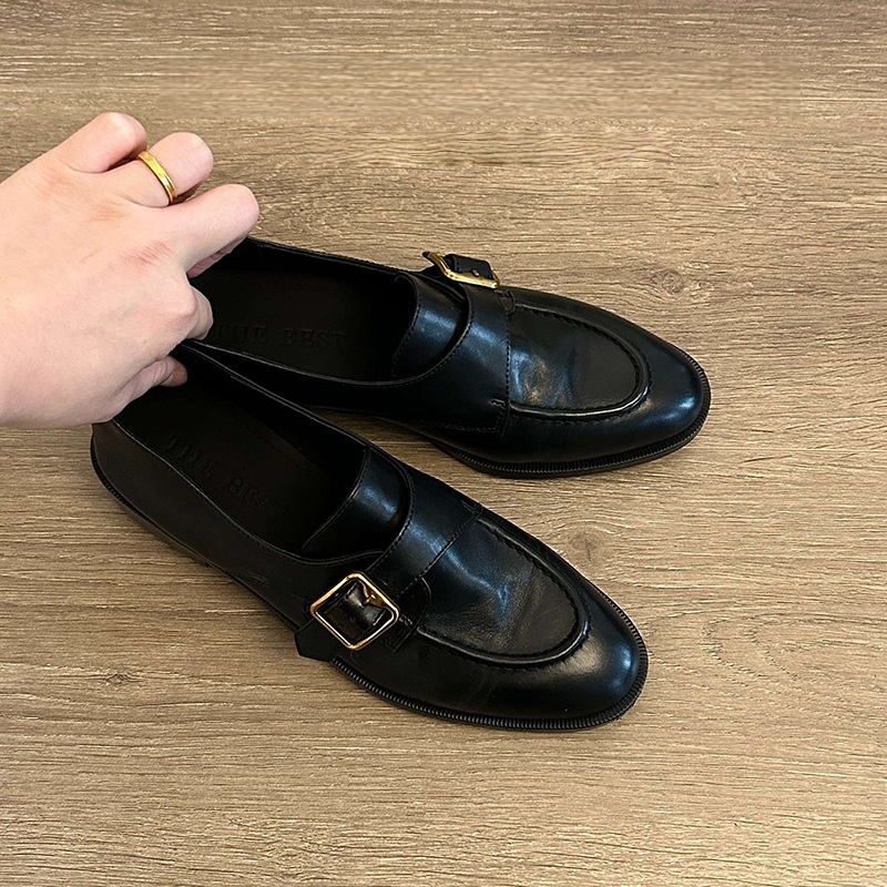 Women's Black Shoes Monk Strap - đánh giá và giá Vintage Women'S Formal Wear