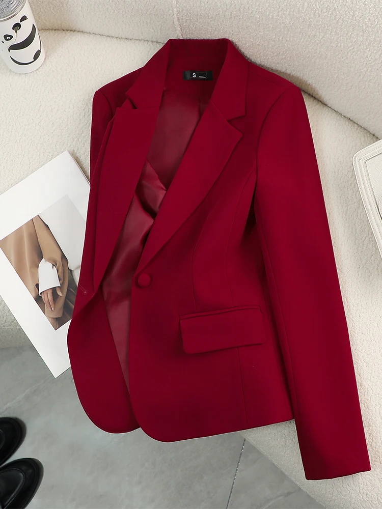 Women Blazer Ladies Red Green  - đánh giá và giá Women Formal Wear With Black Blazer