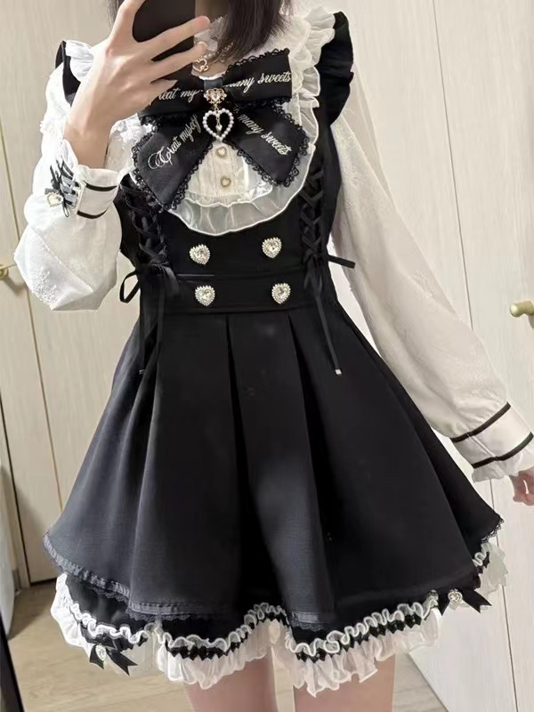 Summer Japanese Gothic Y2k Lol - đánh giá và giá Vintage Women'S Formal Wear