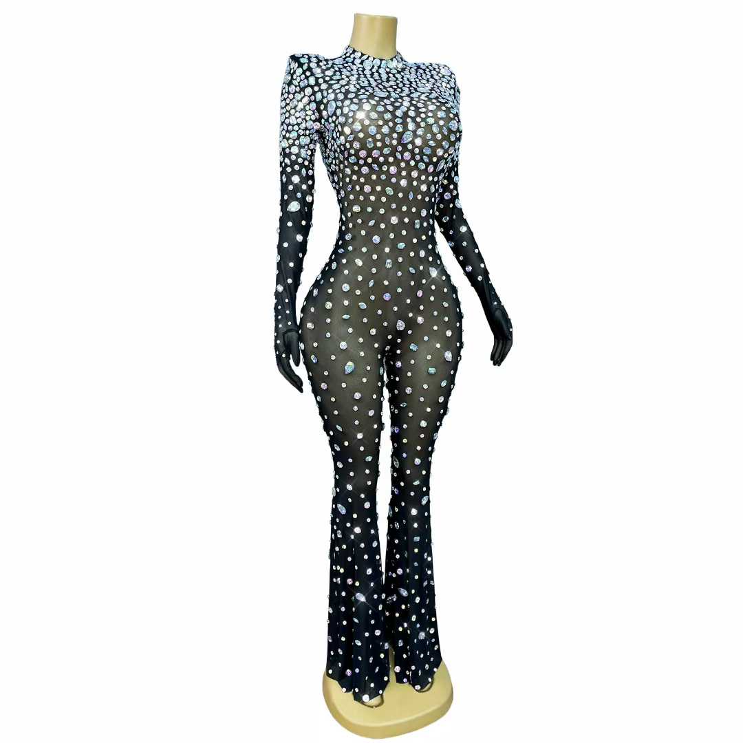 Luxury AB Rhinestone Mesh Body - đánh giá và giá Women'S Semi Formal Evening Wear