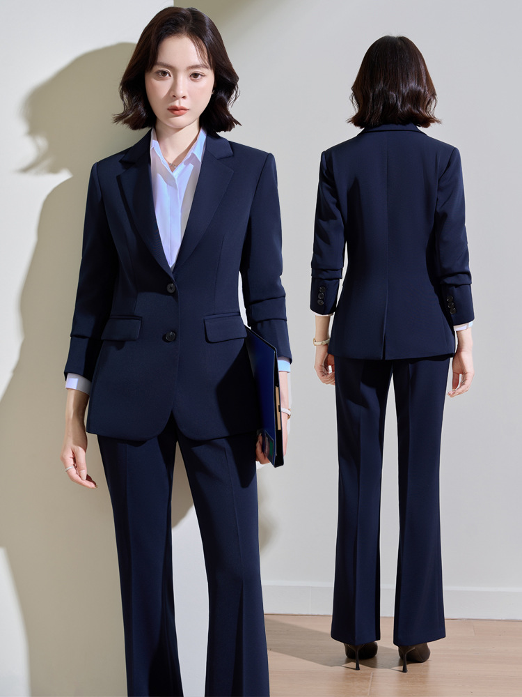 Navy blue professional suit fo - đánh giá và giá Women Formal Wear For Interview