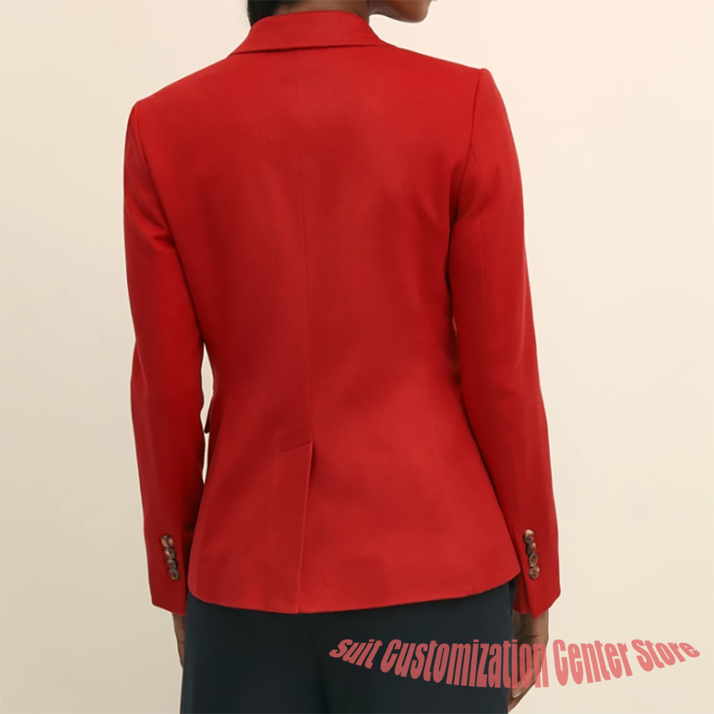 Women's Navy Woolen Clothes Si - đánh giá và giá Women'S Formal Wear Jackets
