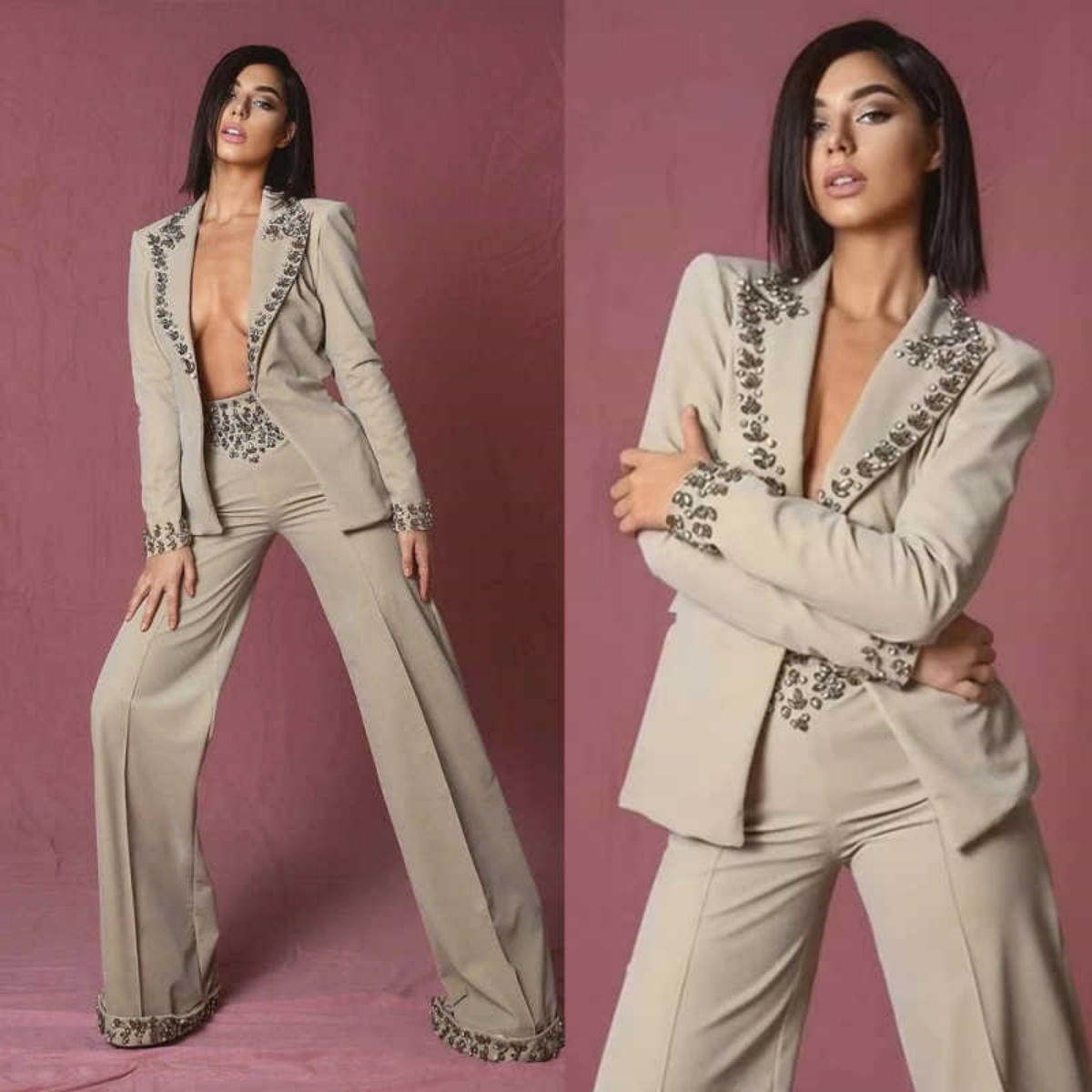 Amazing Rhinestones Women Suit - đánh giá và giá Women'S Formal Wear Jackets