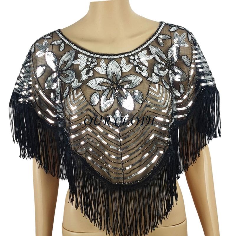 Khăn choàng thêu hạt đính cườm - đánh giá và giá Women Formal Event Wear
