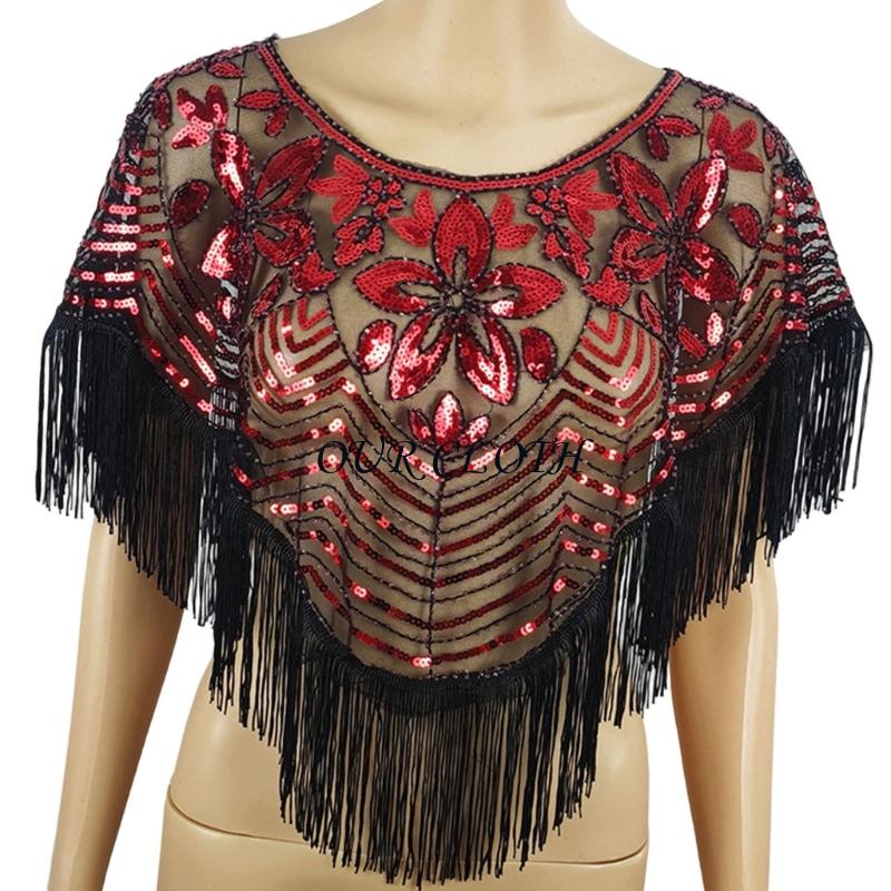 Khăn choàng thêu hạt đính cườm - đánh giá và giá Women Formal Event Wear
