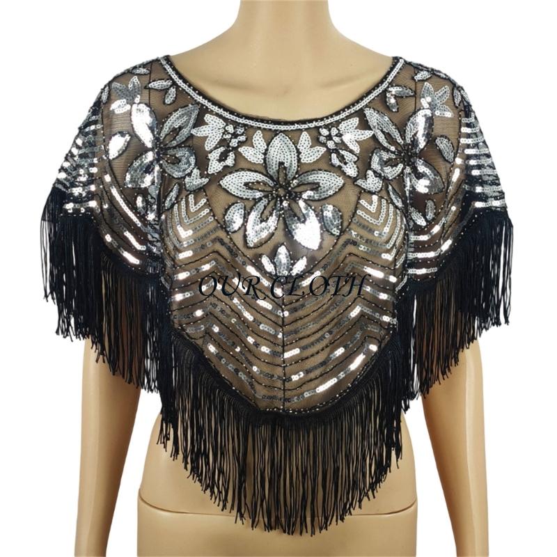 Khăn choàng thêu hạt đính cườm - đánh giá và giá Women Formal Event Wear