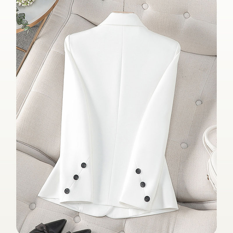 2025 New Spring Autumn White B - đánh giá và giá Women Formal Wear With Black Blazer