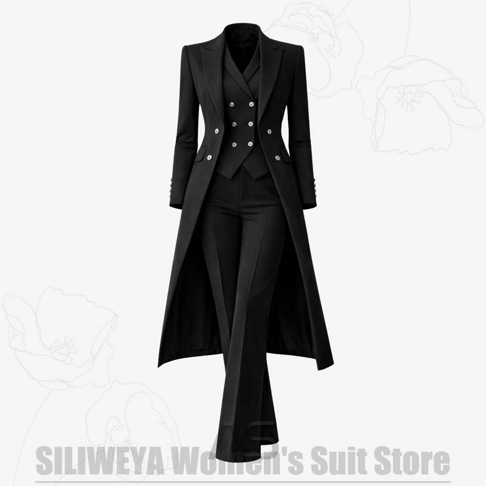 Women's Suit 3 Piece Double Br - đánh giá và giá Women Formal Wear For Party