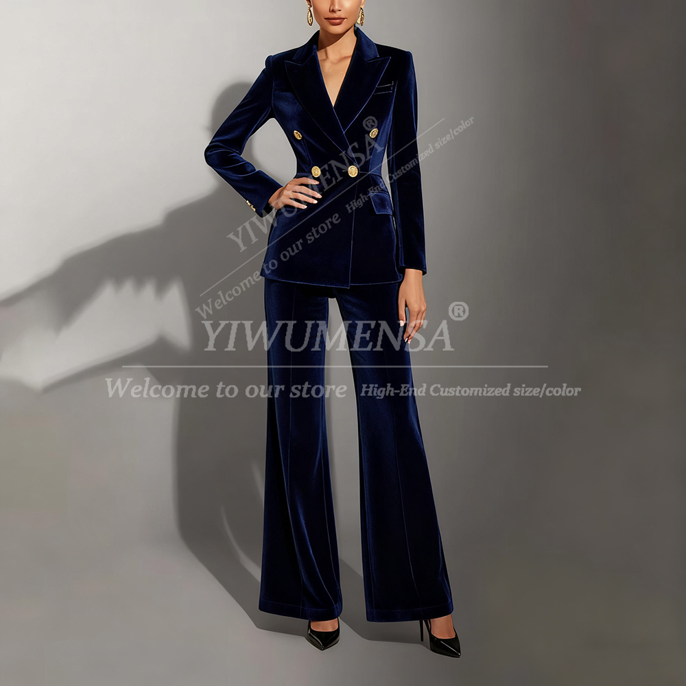 Classic Green Velvet Women Sui - đánh giá và giá Blazer Set Women Formal