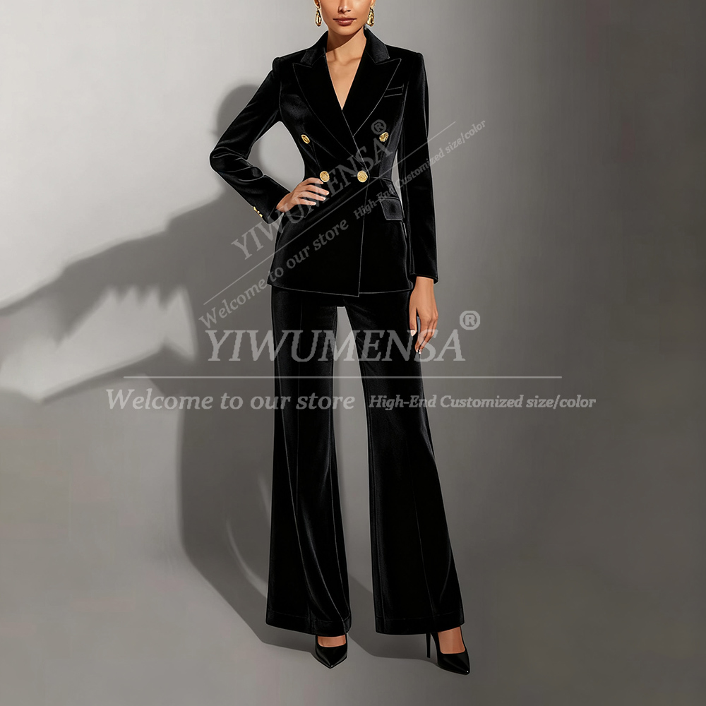 Classic Green Velvet Women Sui - đánh giá và giá Blazer Set Women Formal