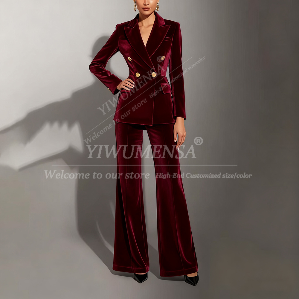 Classic Green Velvet Women Sui - đánh giá và giá Blazer Set Women Formal