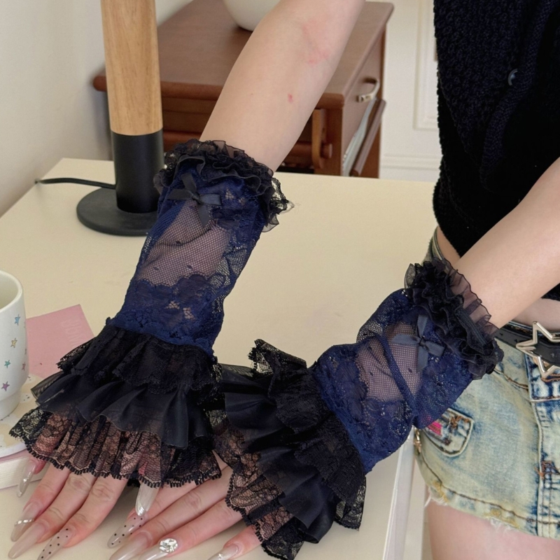E15F Găng tay tiệc cô dâu thêu - đánh giá và giá Women Formal Event Wear