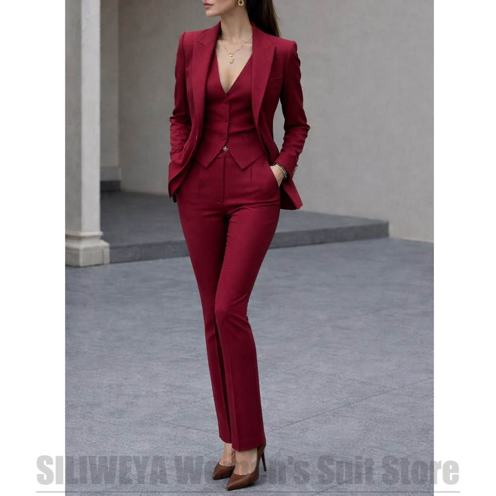 Women 3 Piece Suit Set Blazer  - đánh giá và giá Women Formal Wear For Party