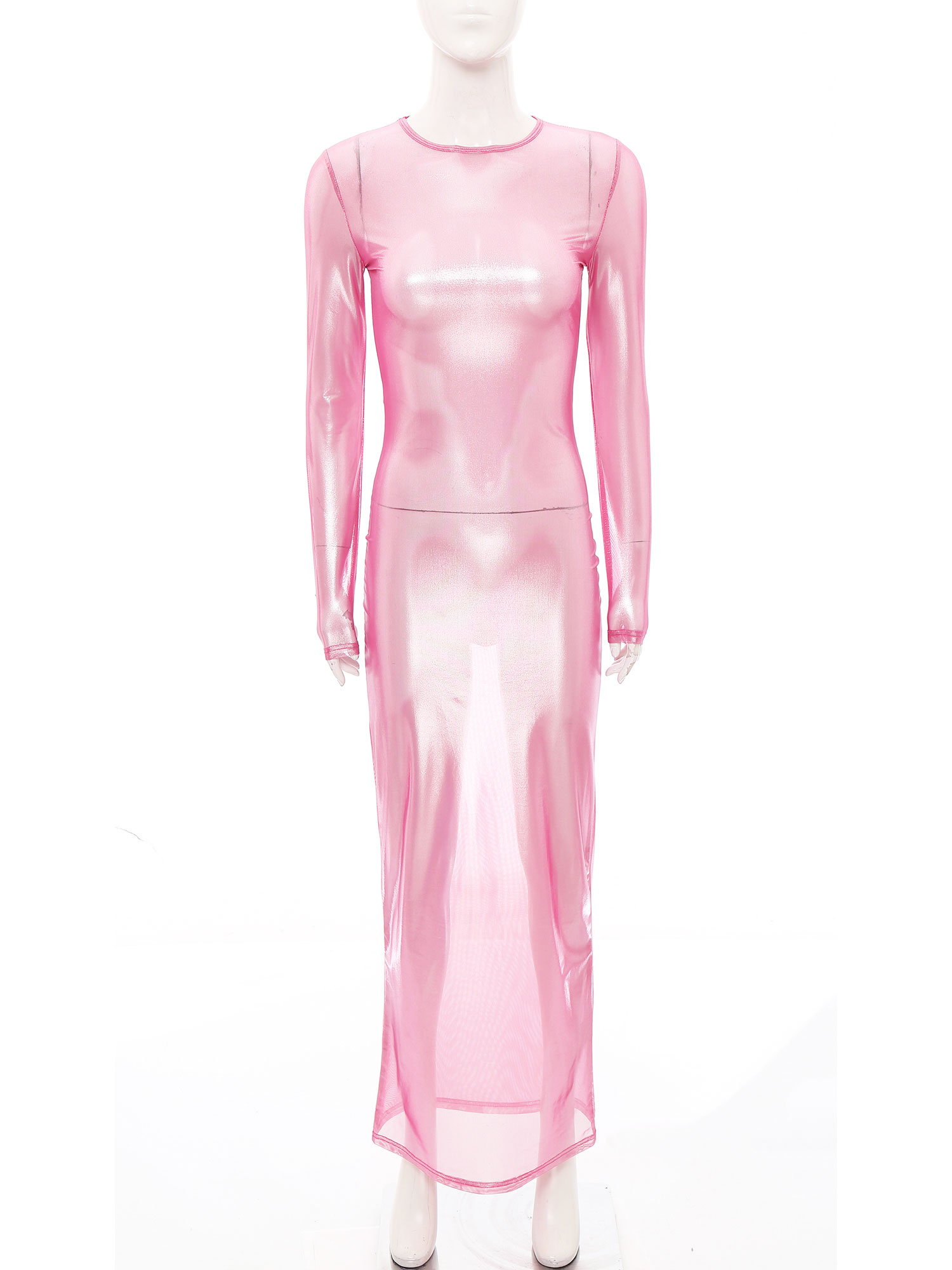 Womens Shiny Metallic Sheer Lo - đánh giá và giá Formal Wear Gowns For Women
