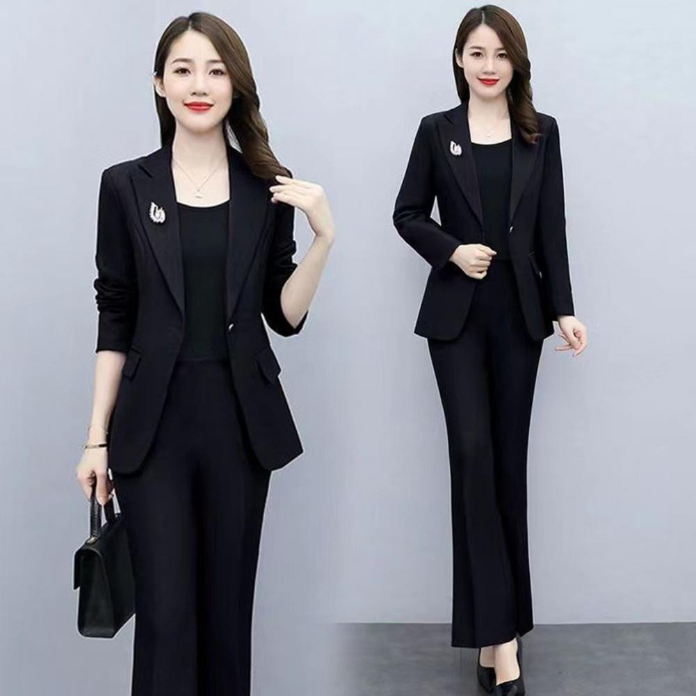 2 Pcs/Set Lady Formal Coat Pan - đánh giá và giá Women'S Formal Wear With Pants