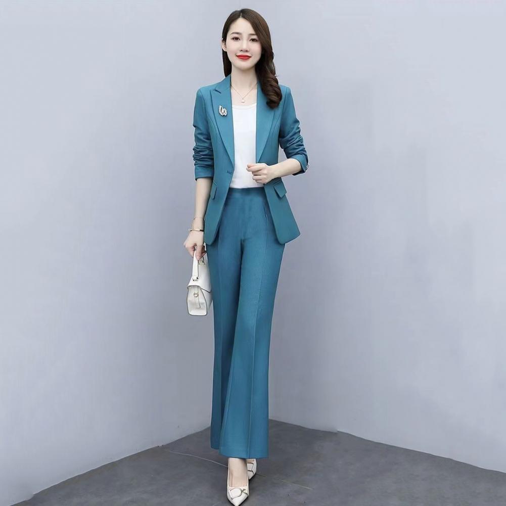 2 Pcs/Set Lady Formal Coat Pan - đánh giá và giá Women'S Formal Wear With Pants