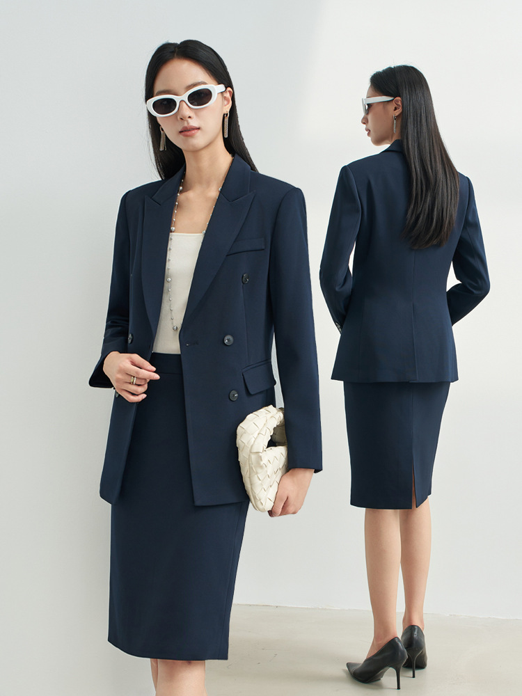 Navy Blue Professional Skirt S - đánh giá và giá Women Formal Wear For Interview