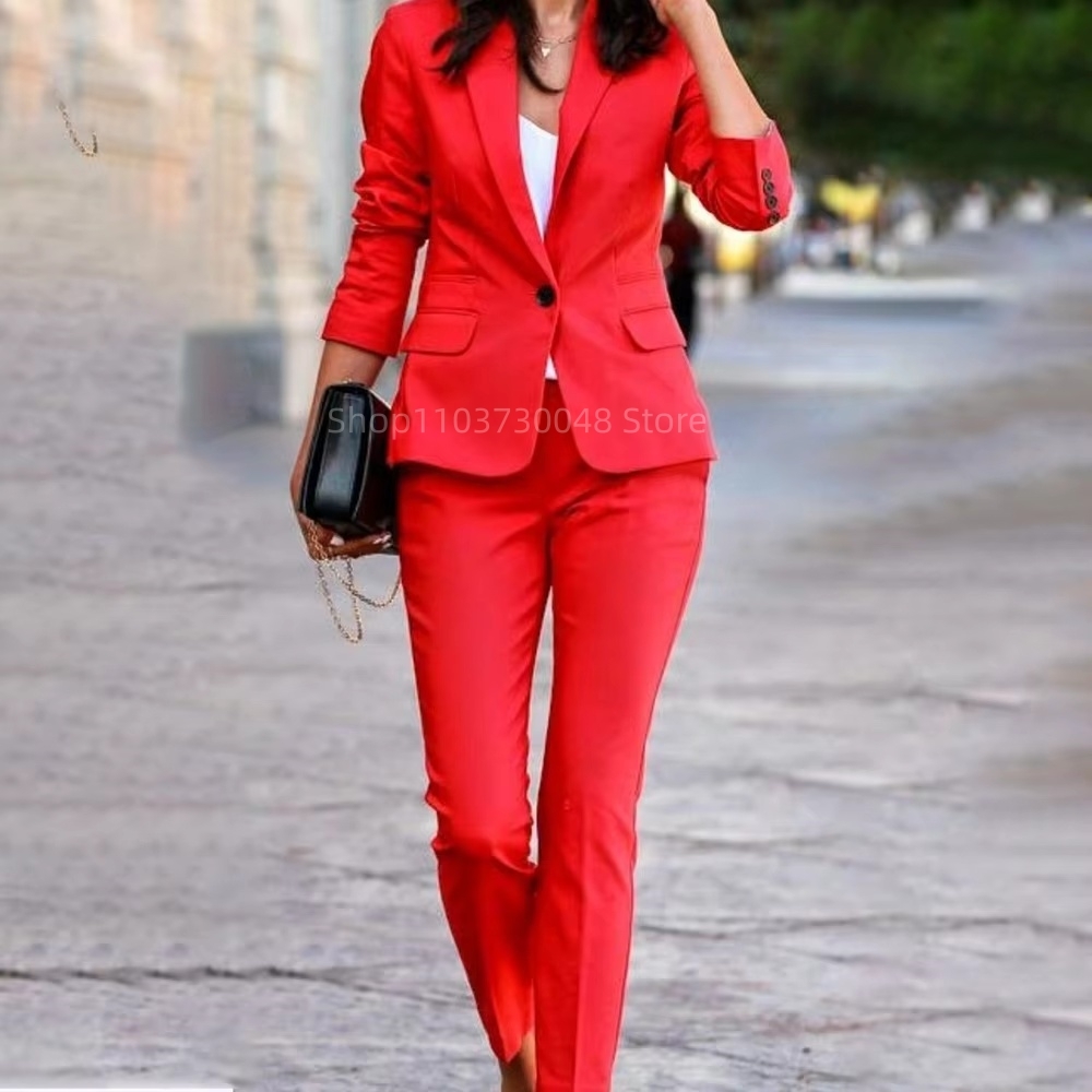 Fashion Office Ladies Blazer a - đánh giá và giá Women'S Formal Wear With Pants